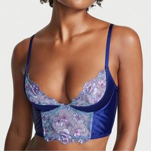 Victoria’s Secret Very Sexy Embroidery Quarter Cup Corset Top